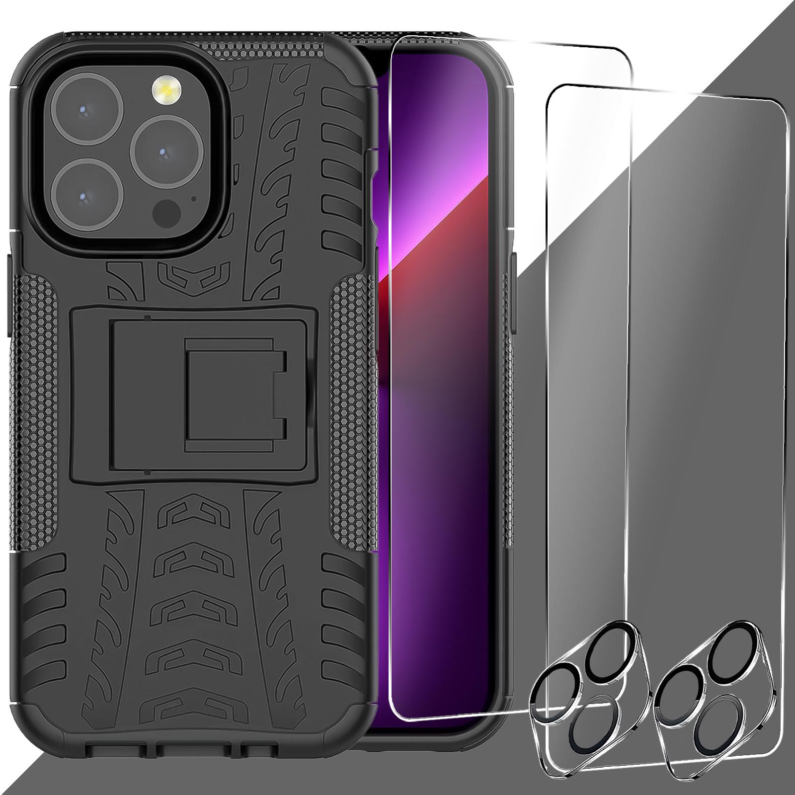 Schutz Outdoor Hülle für iPhone TPU Case Army 360 Kameraschutz Panzer Schock HD - Bild 8 von 8